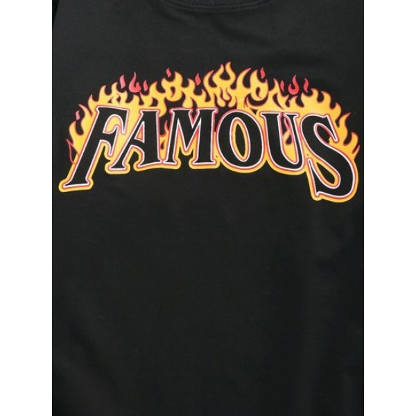 Flame Famous Crew Neck Sweatshirt